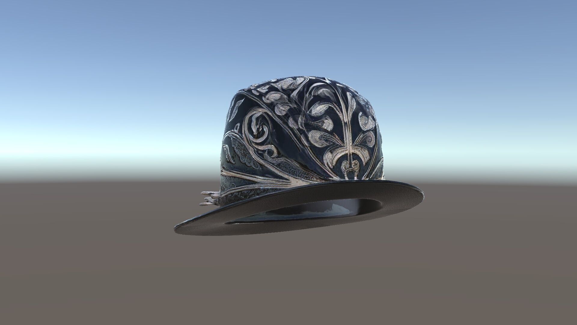 Elegant Decorative Hat Model Pack Low-poly 3D model_34