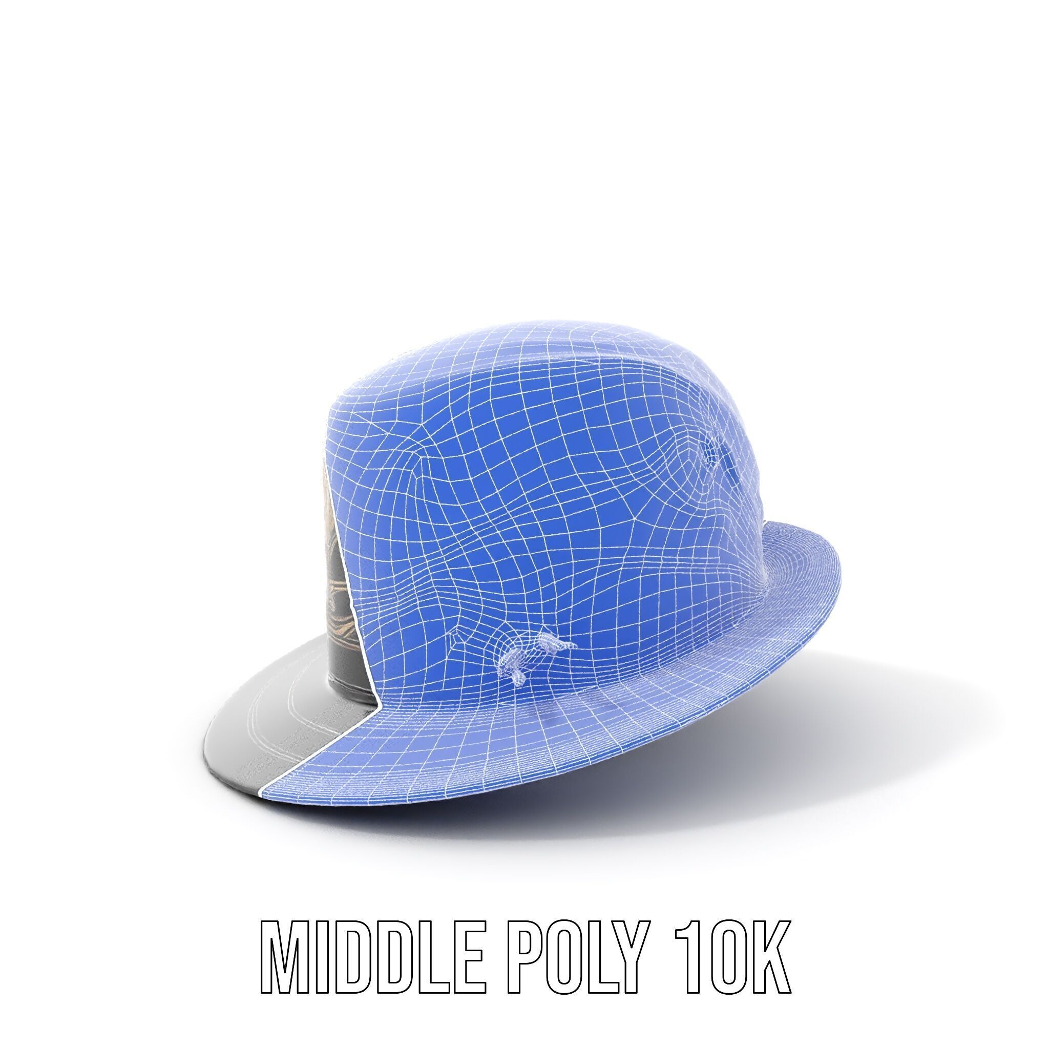 Elegant Decorative Hat Model Pack Low-poly 3D model_28