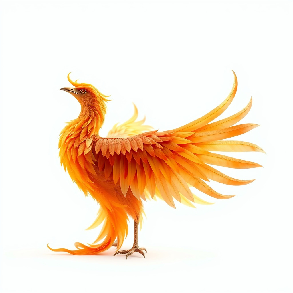 Mythical Phoenix D Model Pack Low-poly 3D model_2