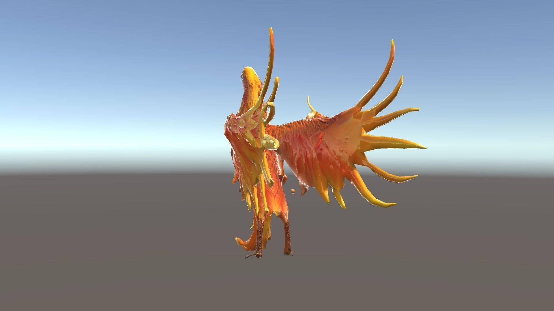 Mythical Phoenix D Model Pack Low-poly 3D model_34