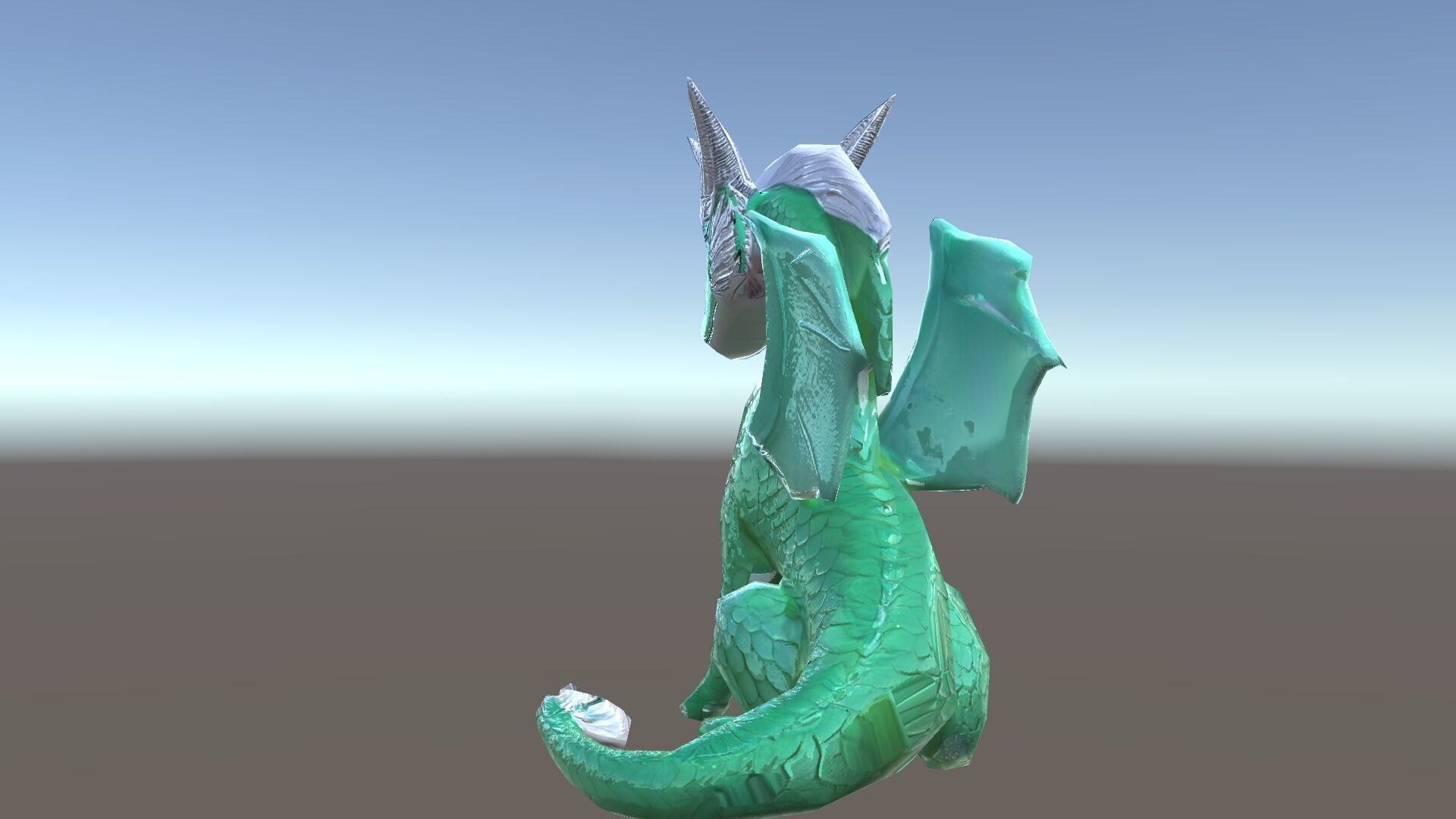 Fantasy Dragon Unicorn Model Pack Low-poly 3D model_34