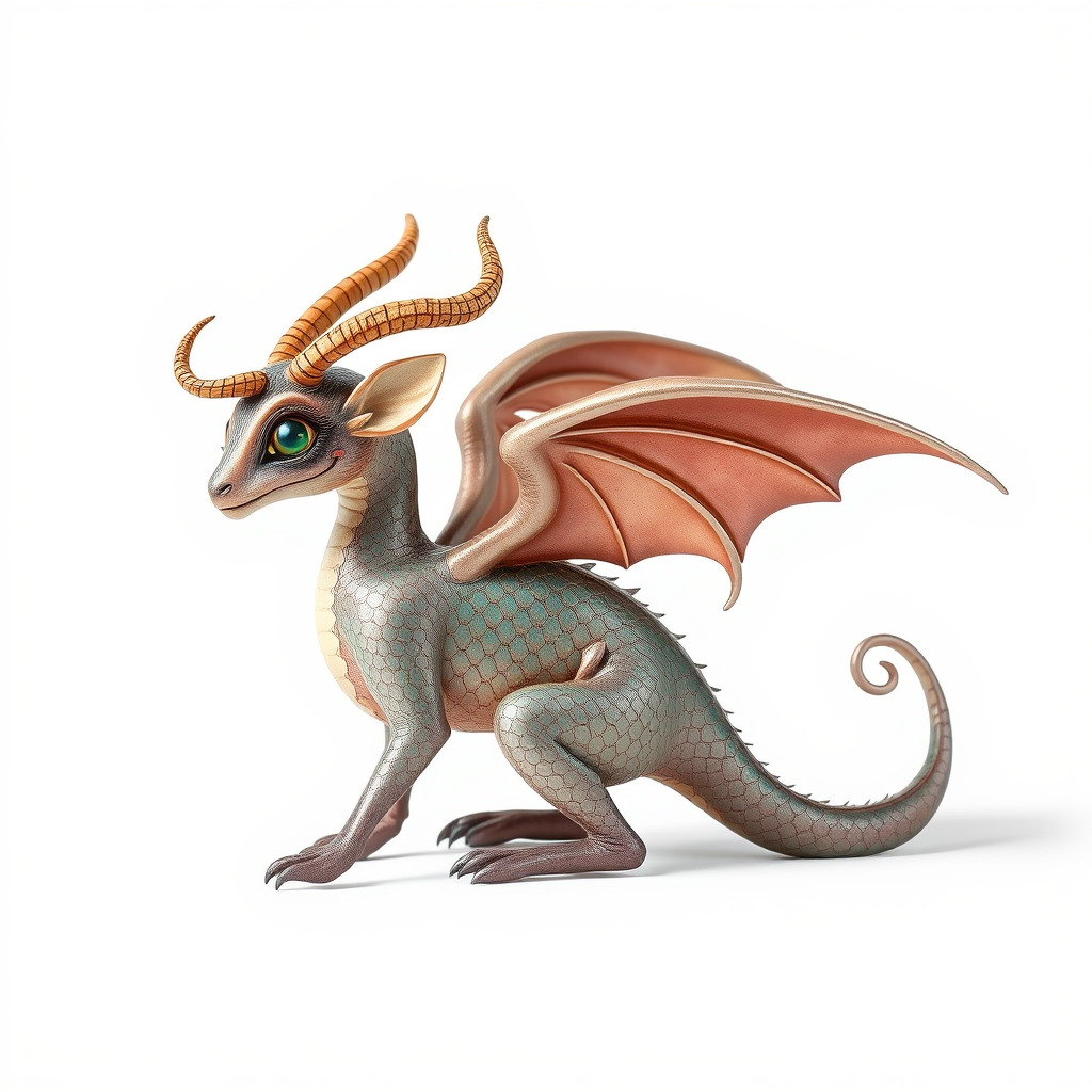 Dragon Creature Model Pack with PBR Textures Low-poly 3D model_2