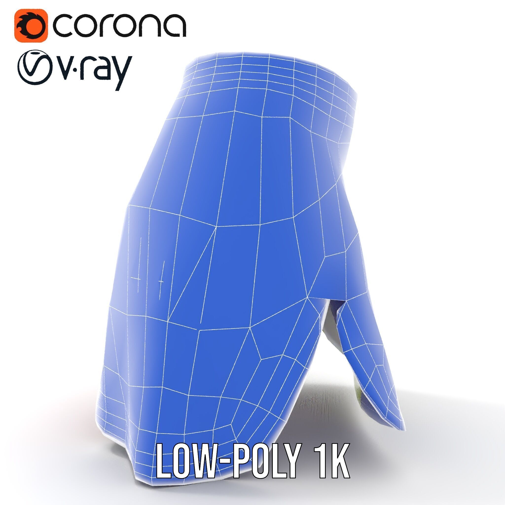 Colorful Athletic Skirt D model pack Low-poly 3D model_32