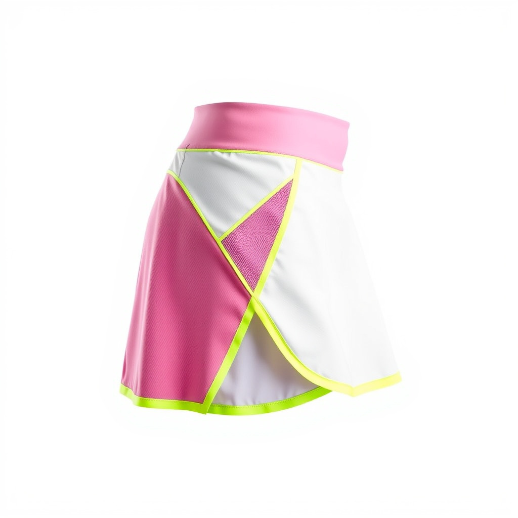 Colorful Athletic Skirt D model pack Low-poly 3D model_2