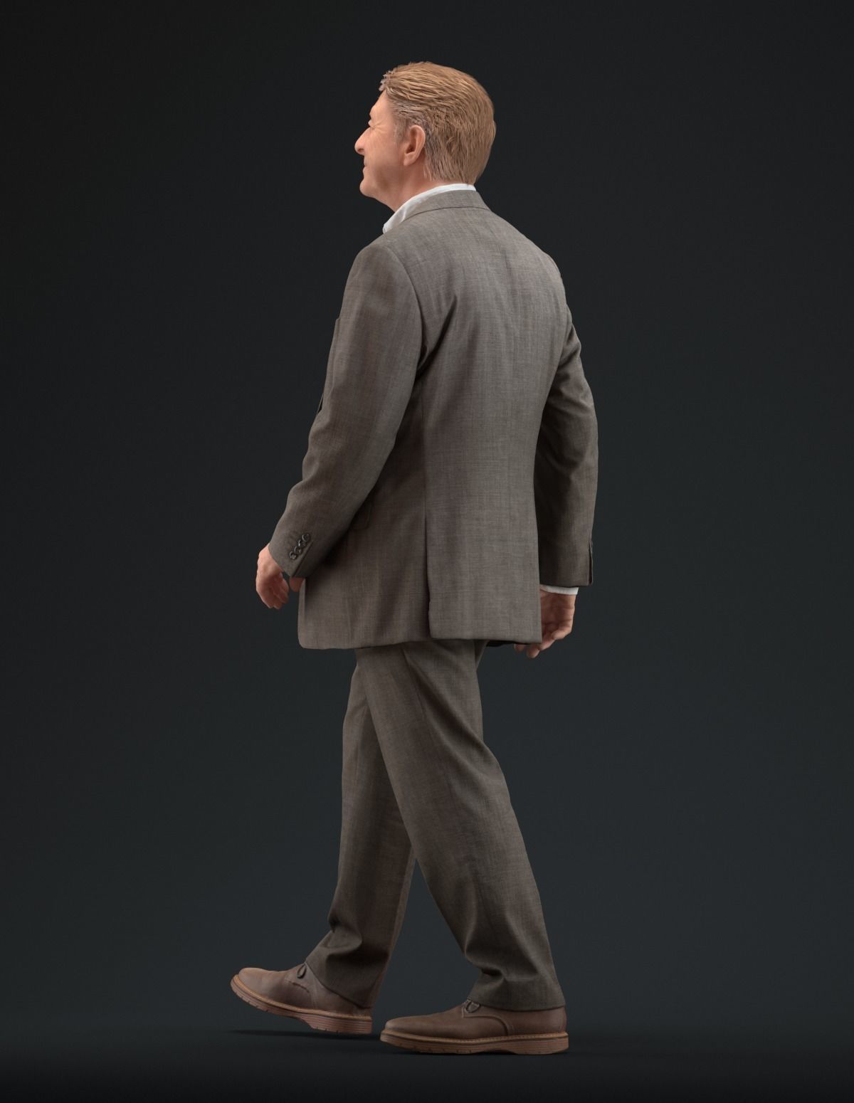 00048PaBsschop011 Man In Suit Walking Pre Posed 3D Model 3D model_6