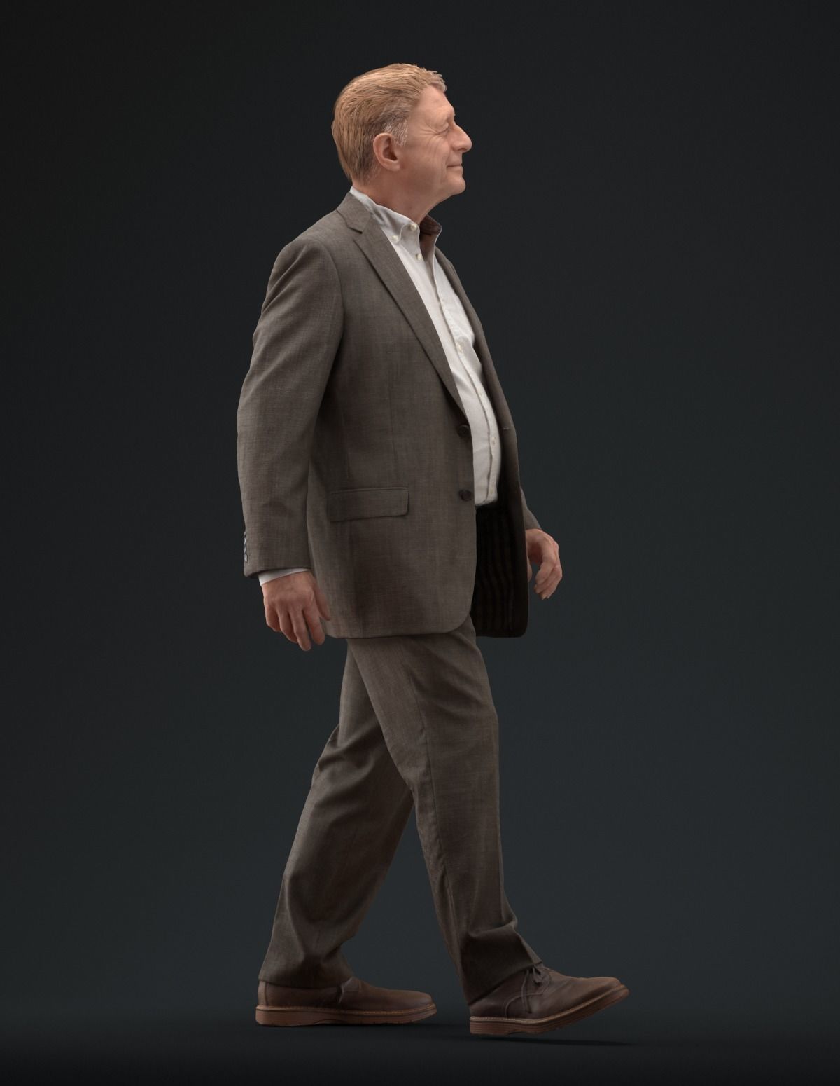 00048PaBsschop011 Man In Suit Walking Pre Posed 3D Model 3D model_7