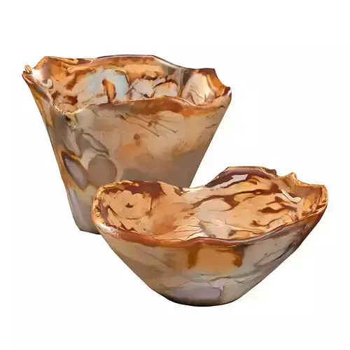 Polished Jasper Bowl