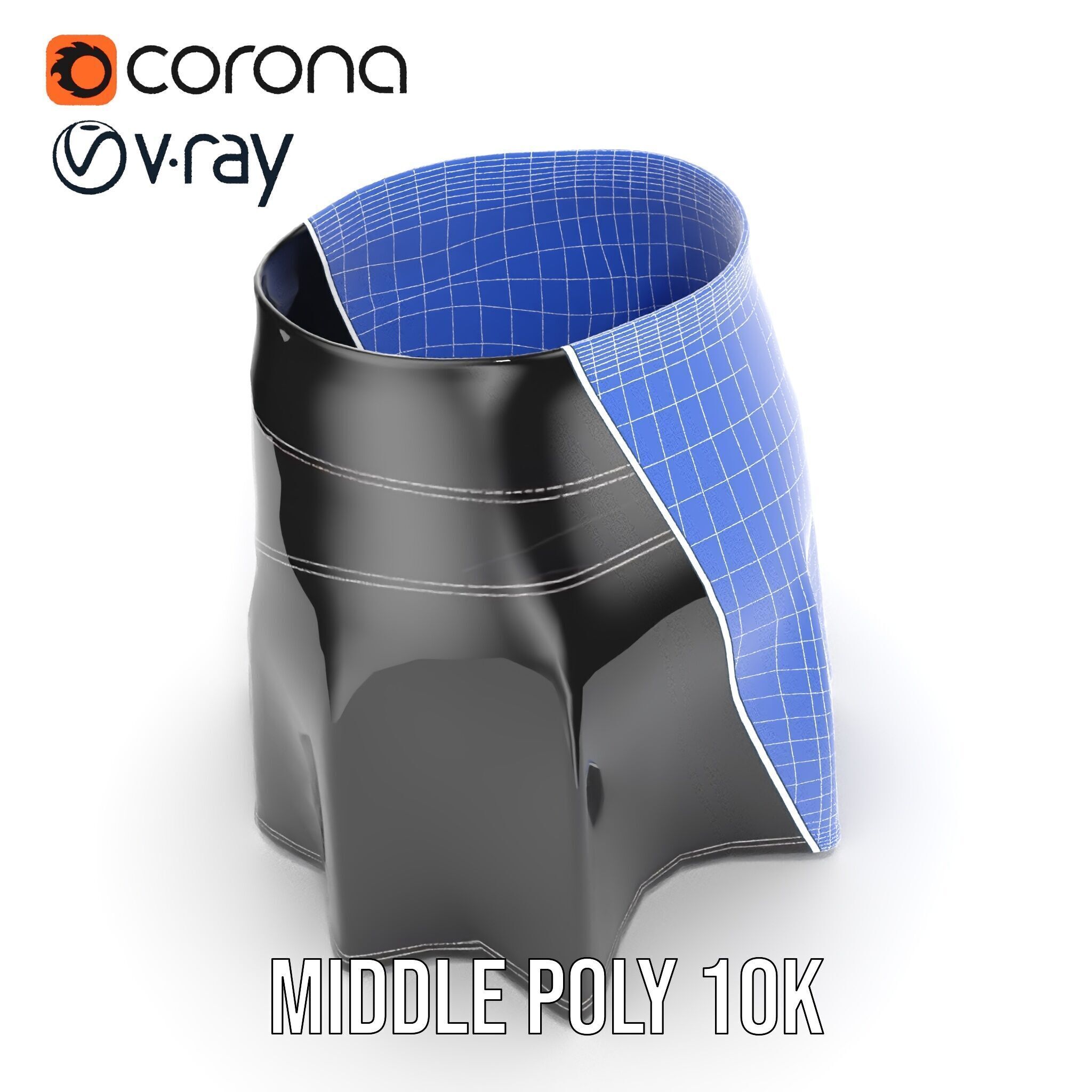 Elegant Skirt model pack for Fashion Visualization Low-poly 3D model_28