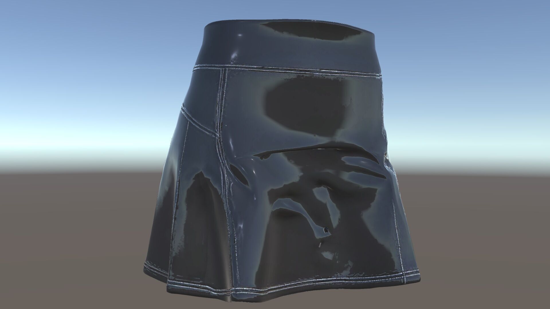 Elegant Skirt model pack for Fashion Visualization Low-poly 3D model_34