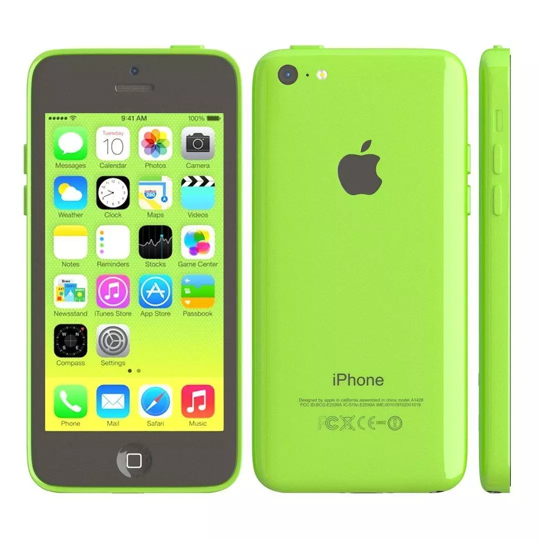Apple iPhone 5c green 3D model_0