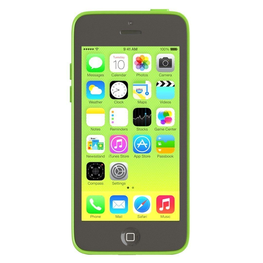 Apple iPhone 5c green 3D model_2