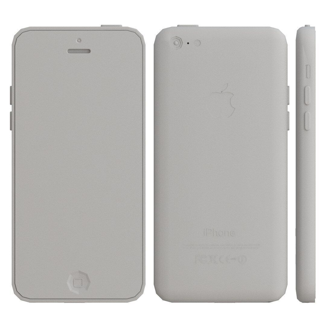 Apple iPhone 5c green 3D model_6
