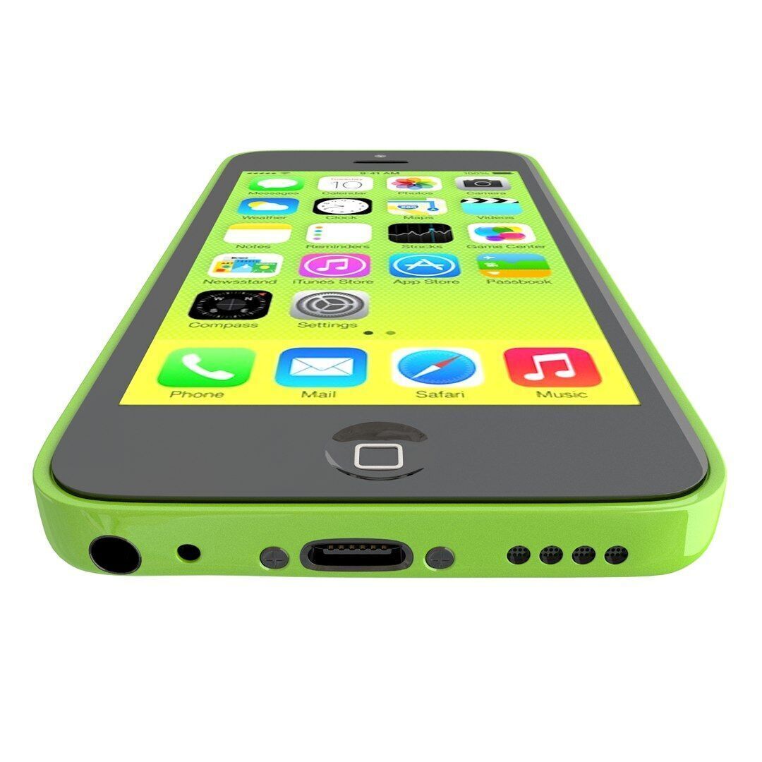 Apple iPhone 5c green 3D model_5