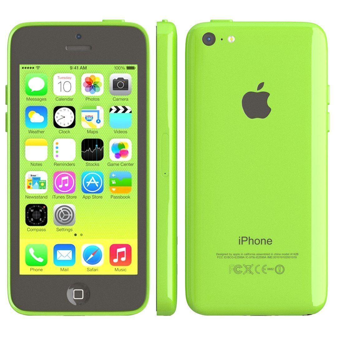 Apple iPhone 5c green 3D model_1