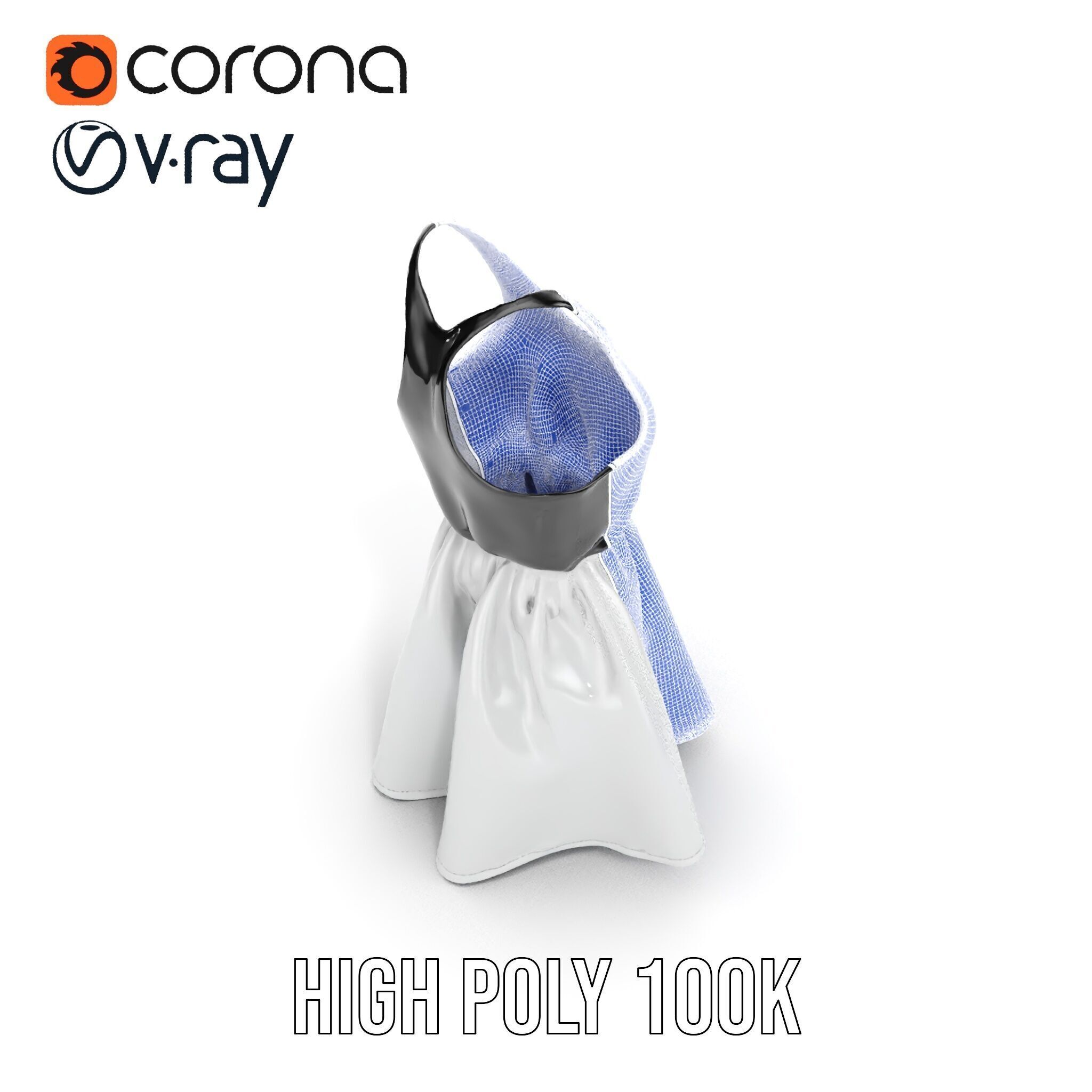 Casual Dress Model Pack for Realistic Animation and Rendering Low-poly 3D model_37