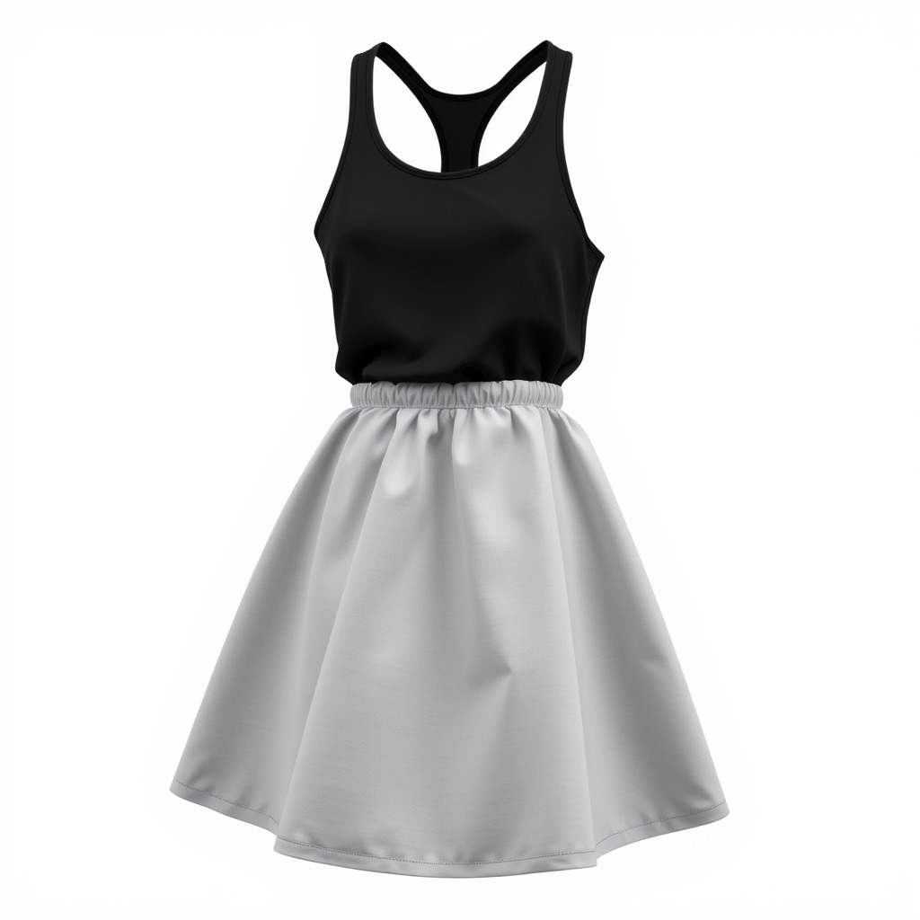 Casual Dress Model Pack for Realistic Animation and Rendering Low-poly 3D model_2