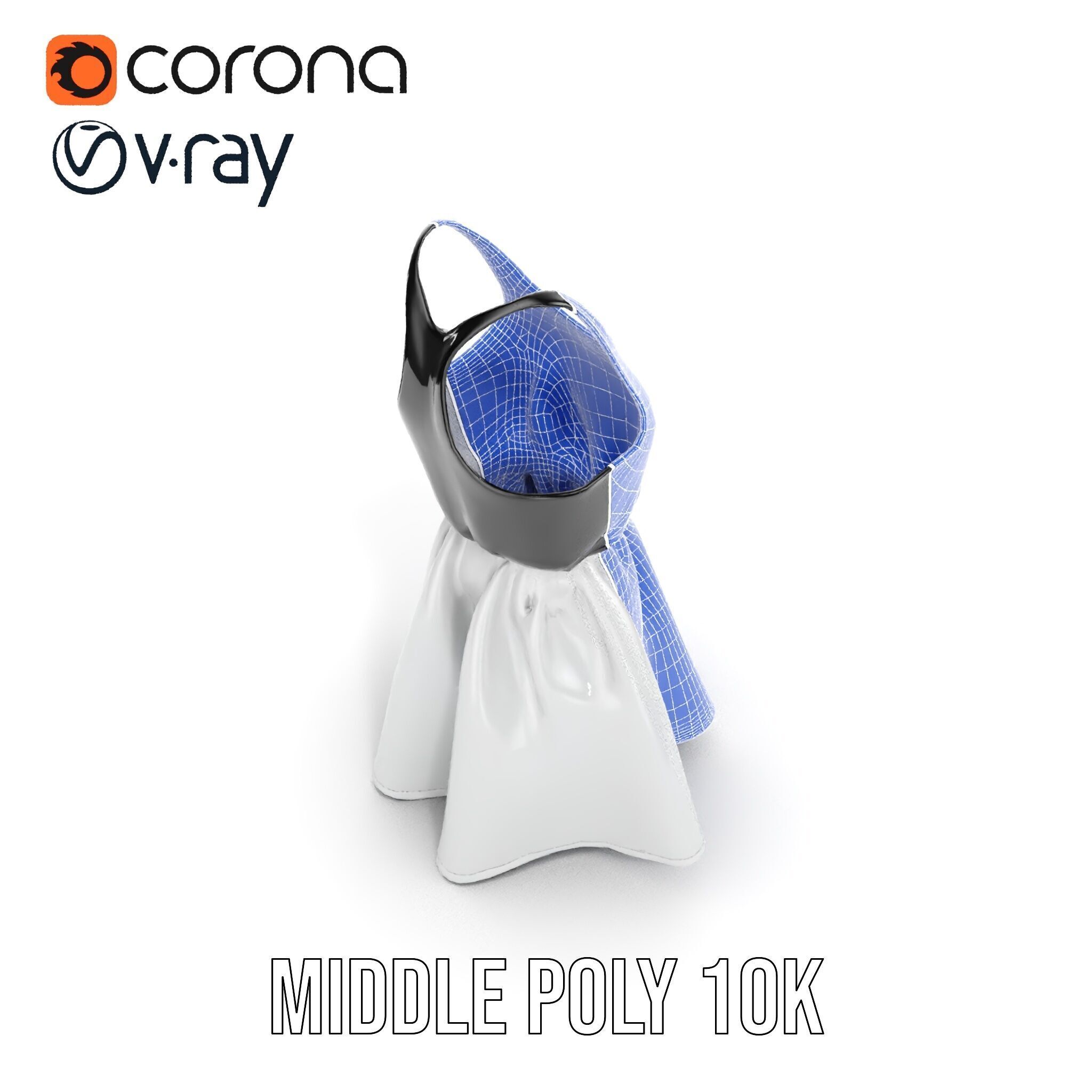 Casual Dress Model Pack for Realistic Animation and Rendering Low-poly 3D model_17