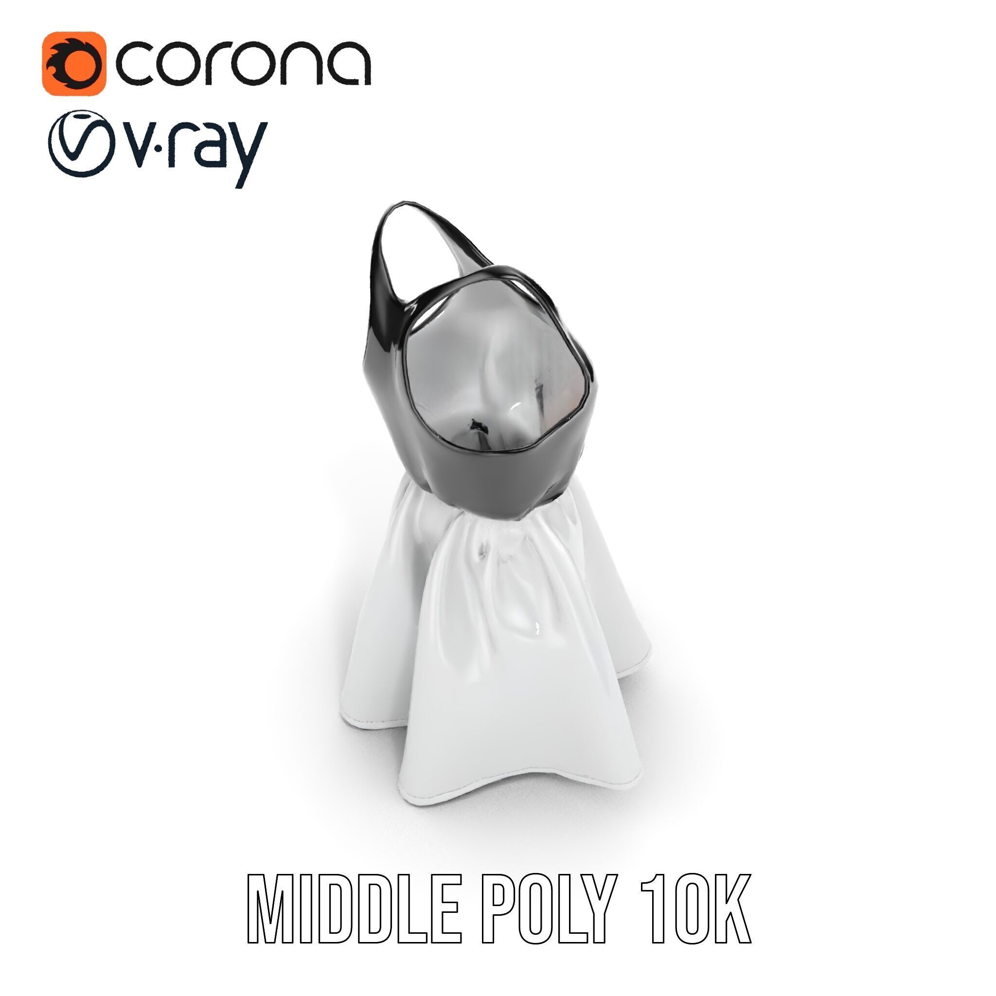 Casual Dress Model Pack for Realistic Animation and Rendering Low-poly 3D model_9