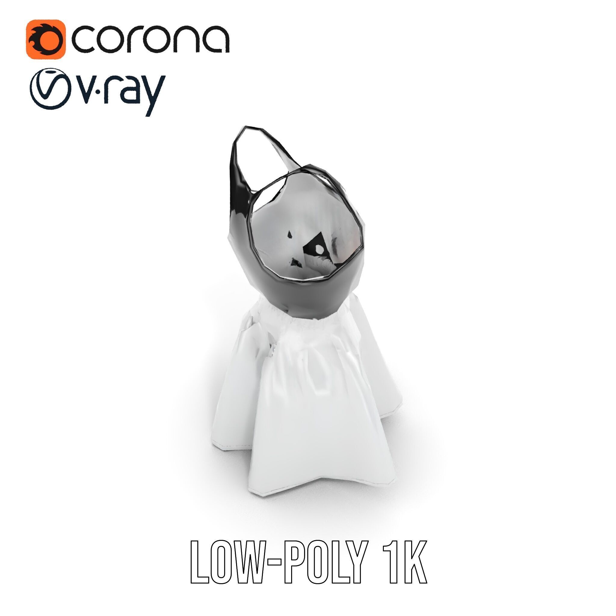 Casual Dress Model Pack for Realistic Animation and Rendering Low-poly 3D model_10