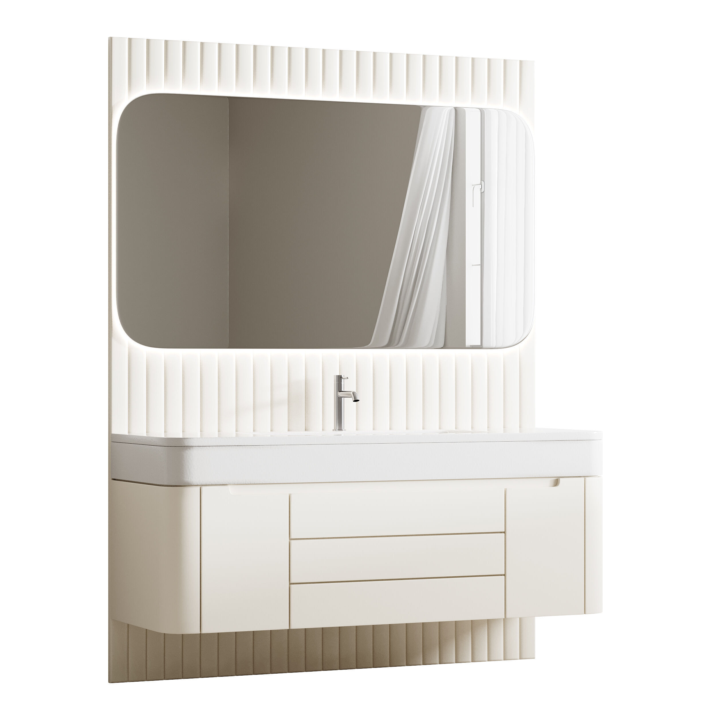 Bathroom furniture 1 3D model_12