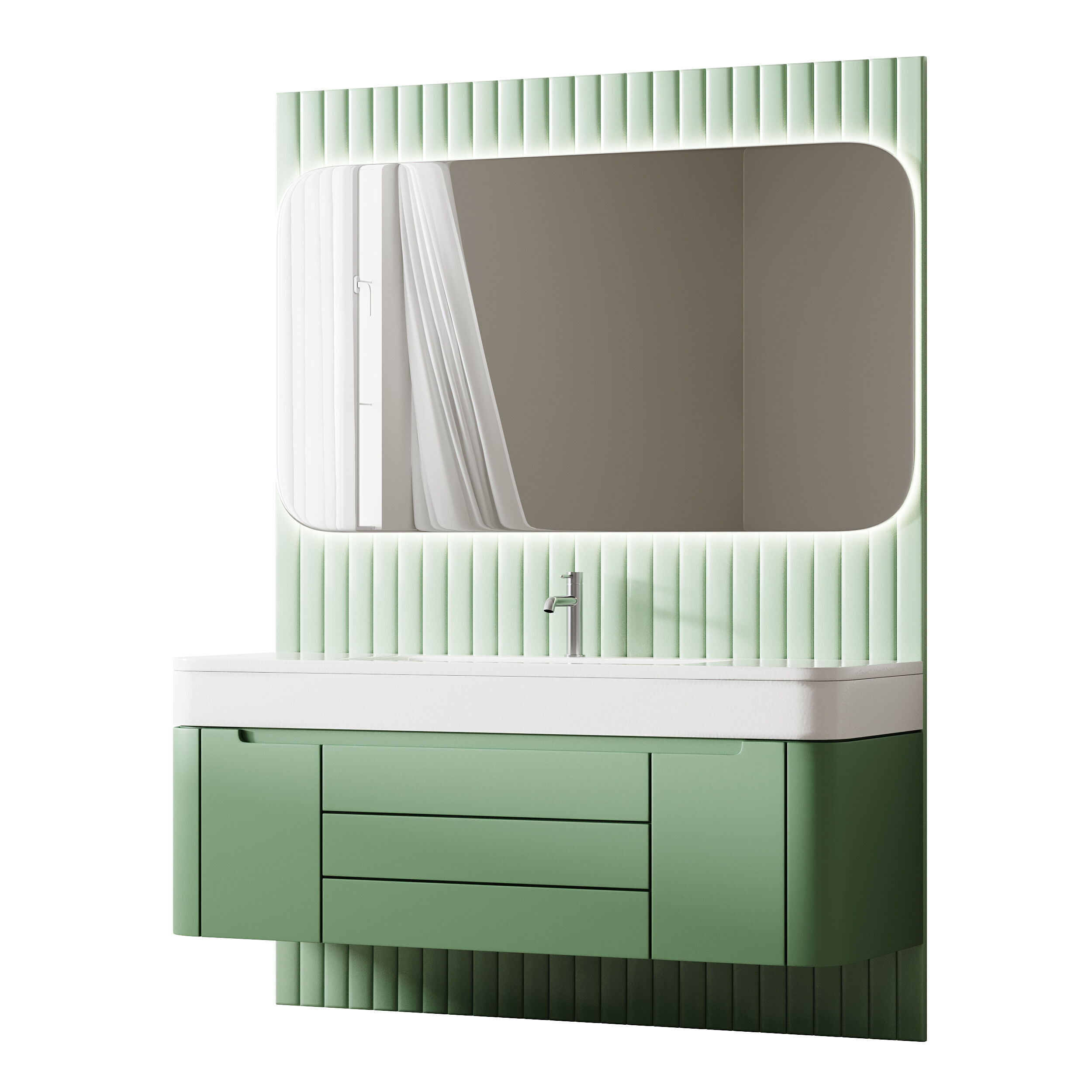 Bathroom furniture 1 3D model_8