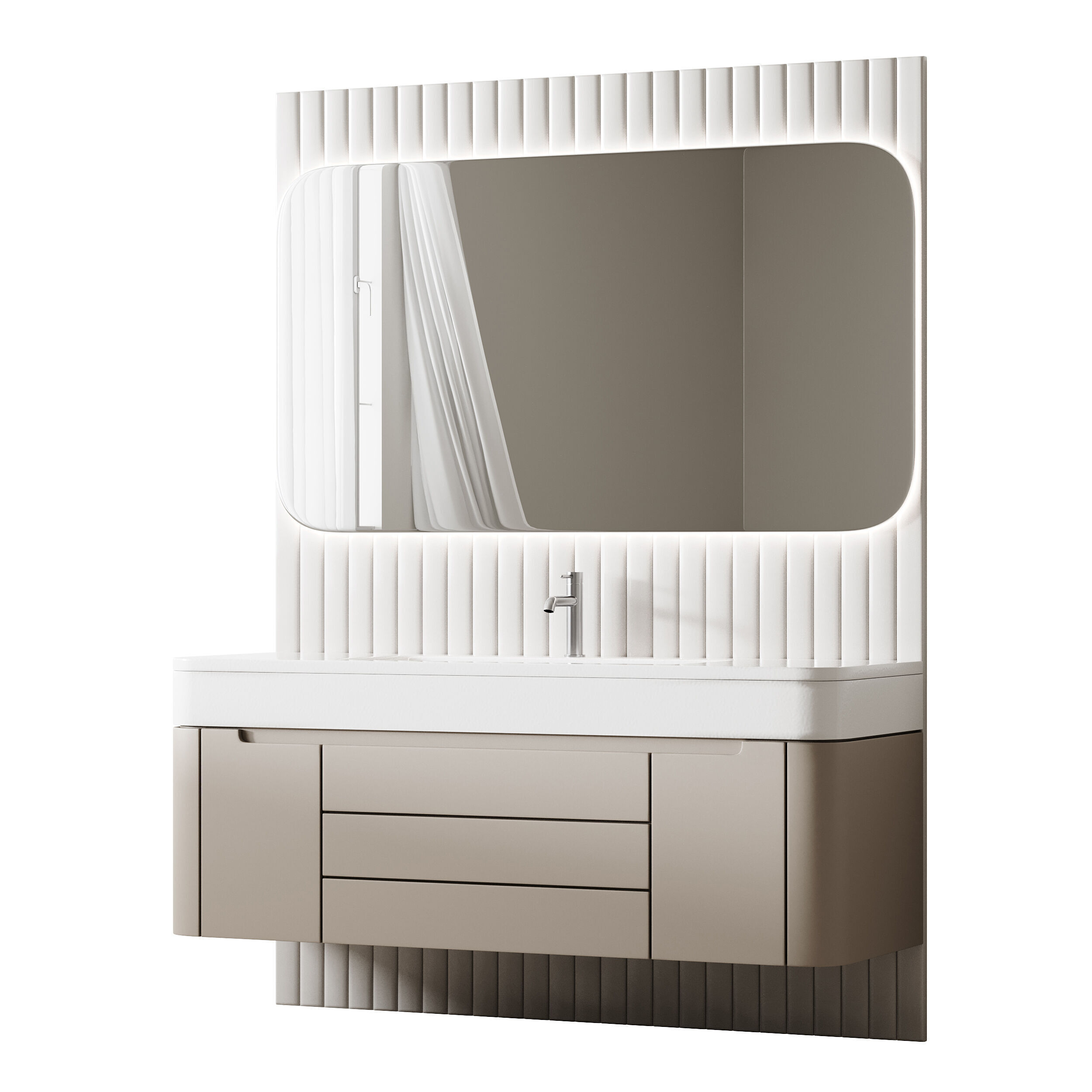 Bathroom furniture 1 3D model_13