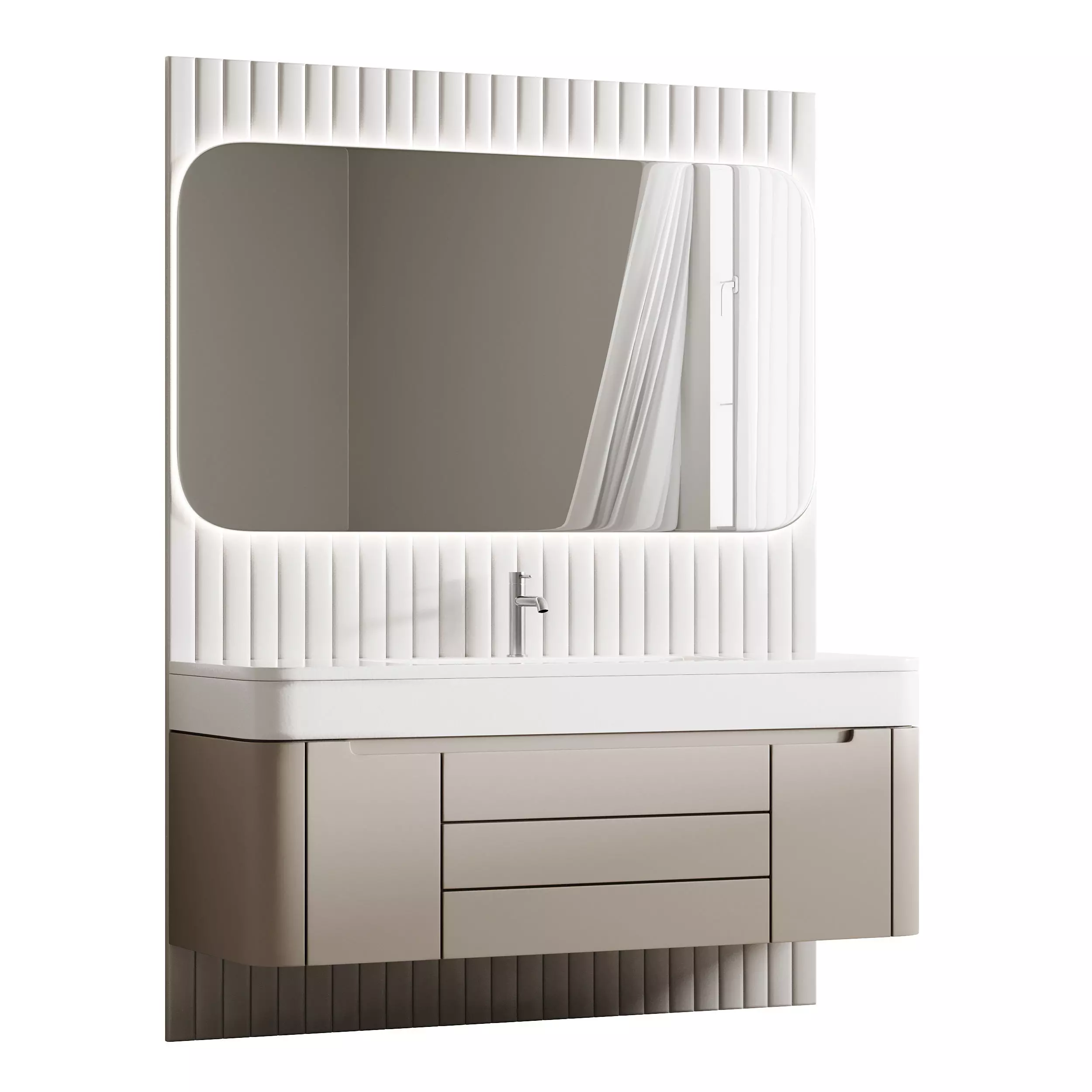 Bathroom furniture 1 3D model_0
