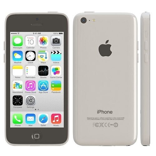 Apple iPhone 5c white 3D model