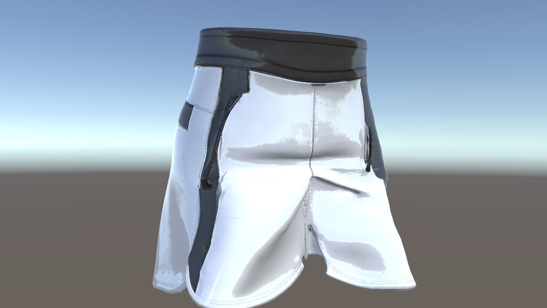 Sports Shorts D Model Pack  Realistic Polyester Design Low-poly 3D model_33