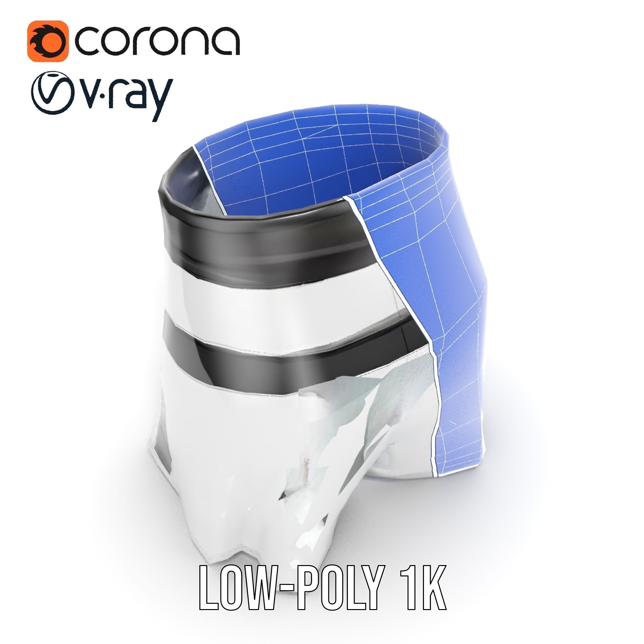 Sports Shorts D Model Pack  Realistic Polyester Design Low-poly 3D model_18