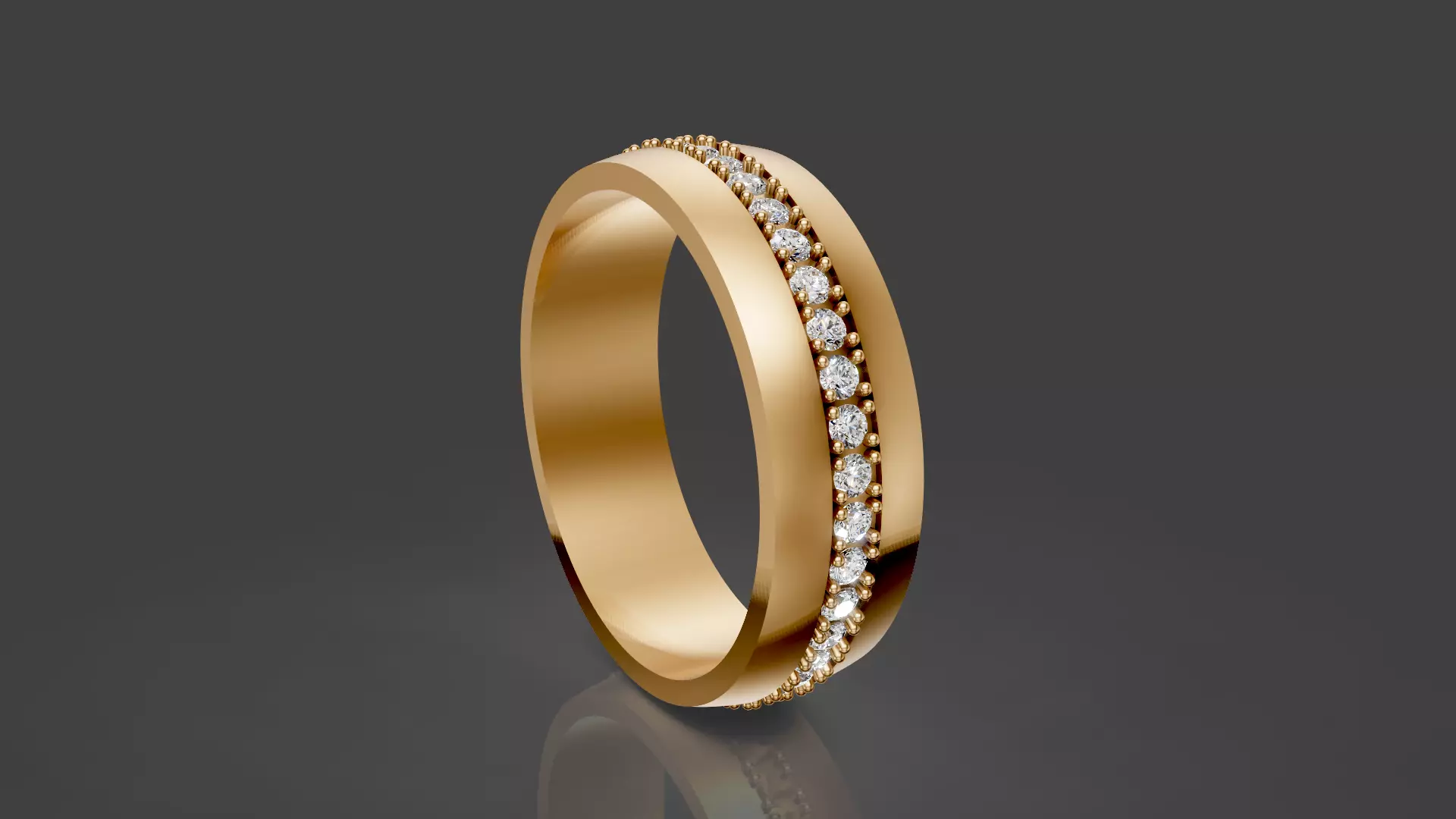 lux ring silver gold jewelry printable 3d model 3D print model