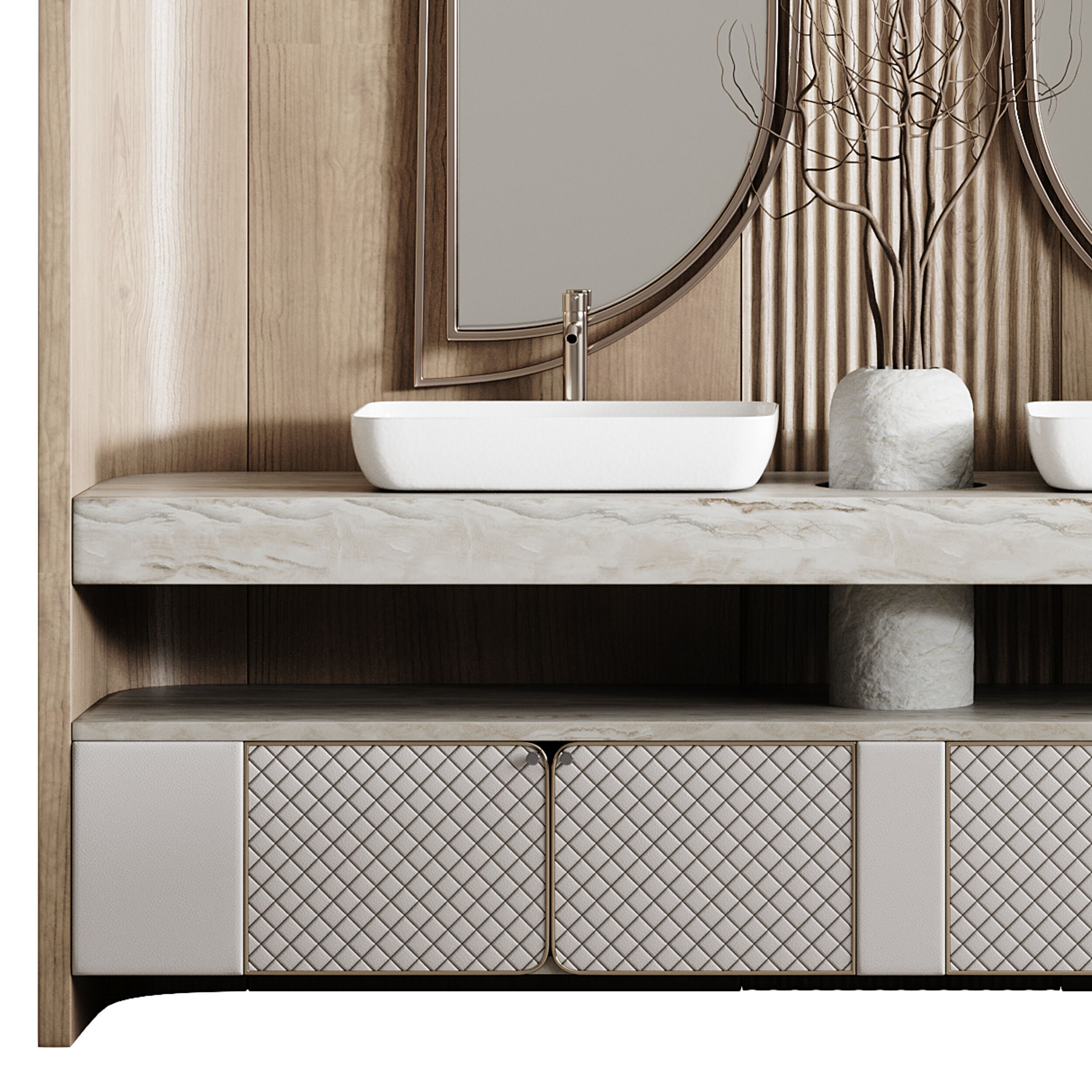 Bathroom furniture 2 3D model_6