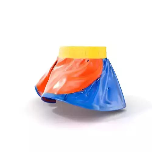Colorful Skirt D Model Pack  Vibrant and Detailed Fashion Model Low-poly 3D model