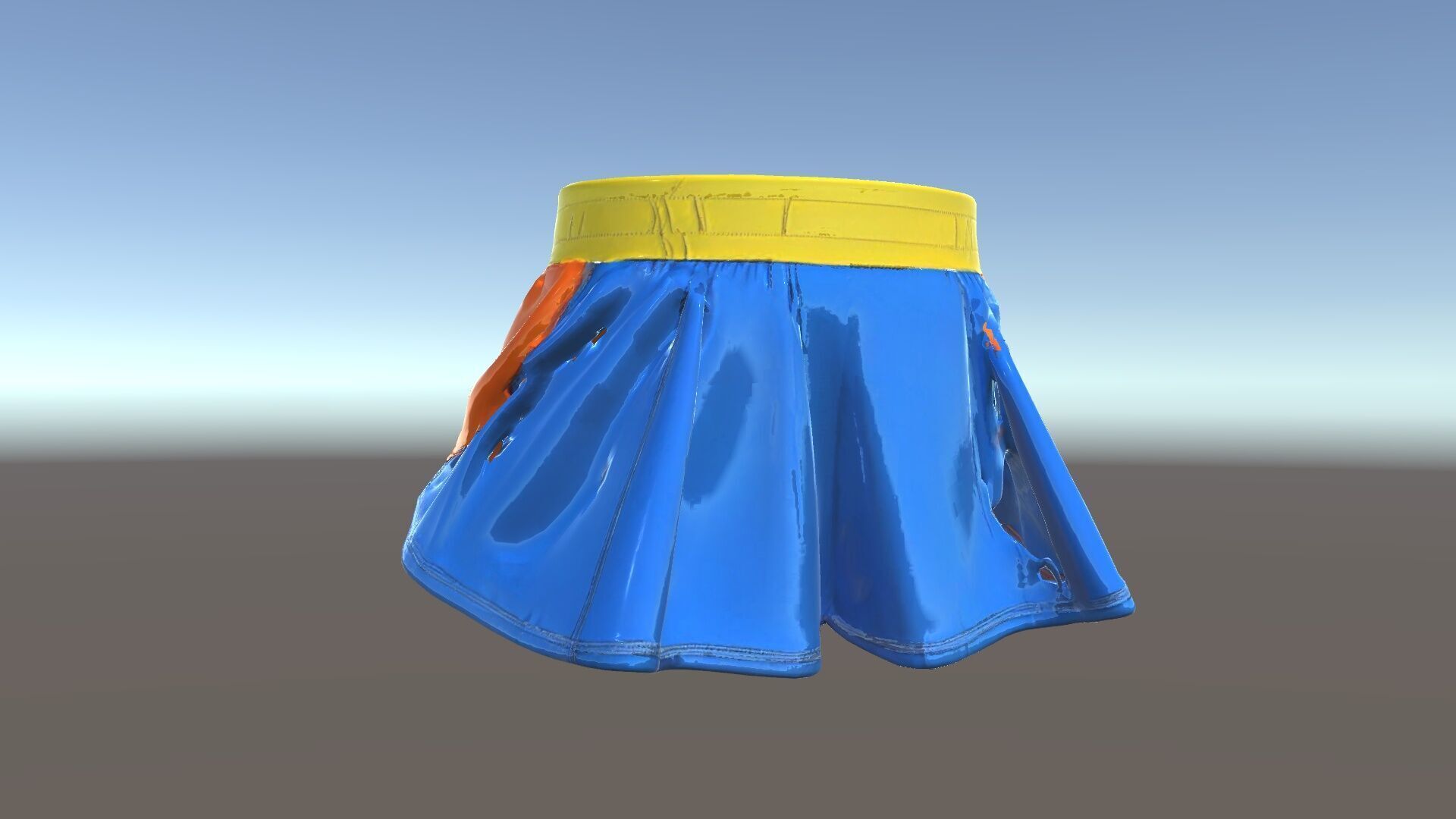 Colorful Skirt D Model Pack  Vibrant and Detailed Fashion Model Low-poly 3D model_33