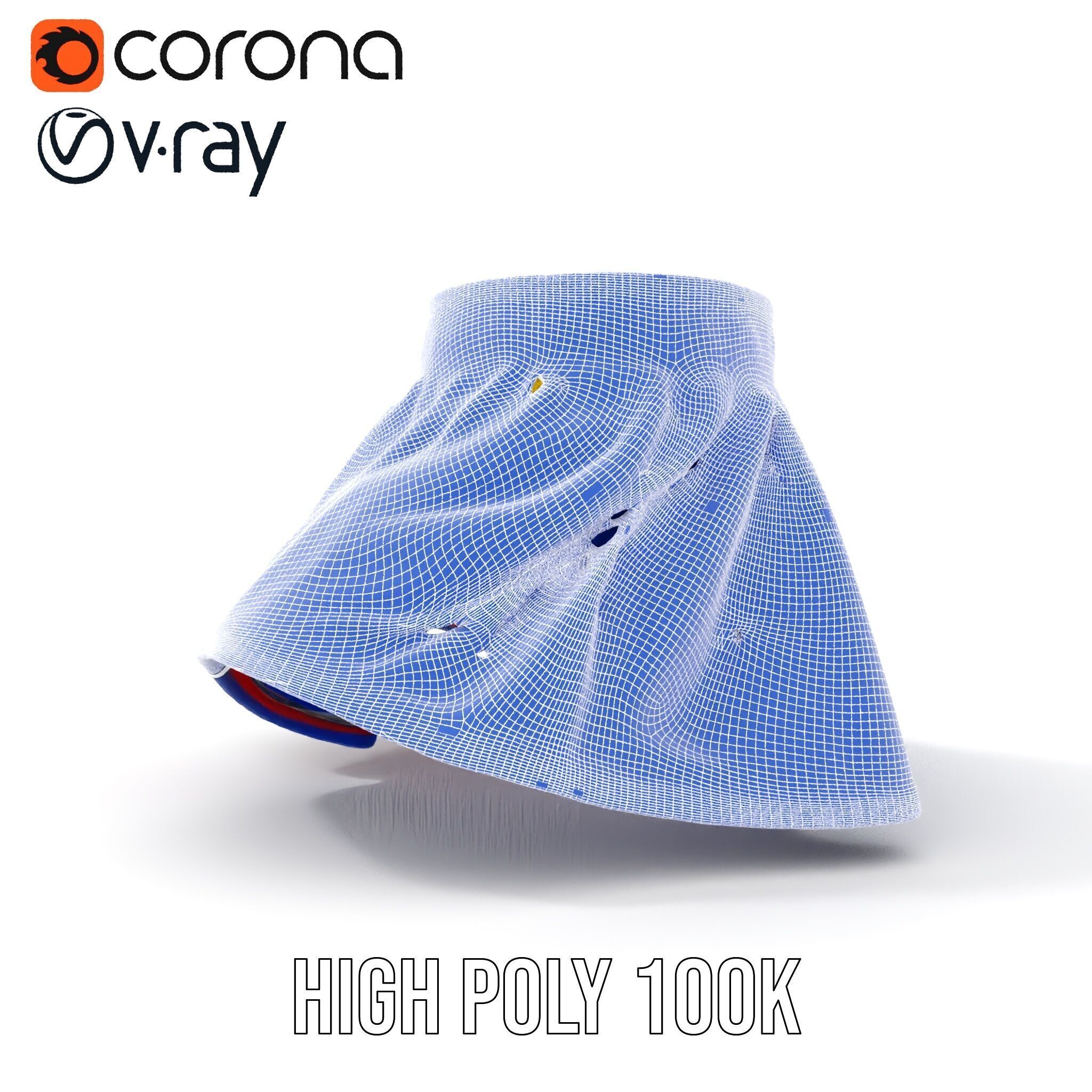 Colorful Skirt D Model Pack  Vibrant and Detailed Fashion Model Low-poly 3D model_37