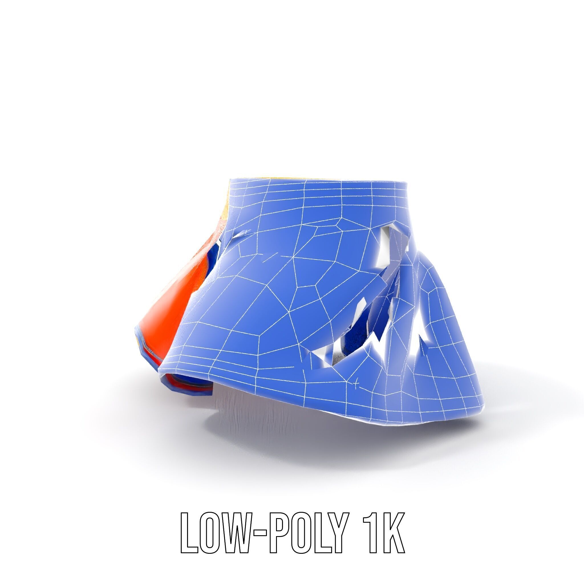 Colorful Skirt D Model Pack  Vibrant and Detailed Fashion Model Low-poly 3D model_29