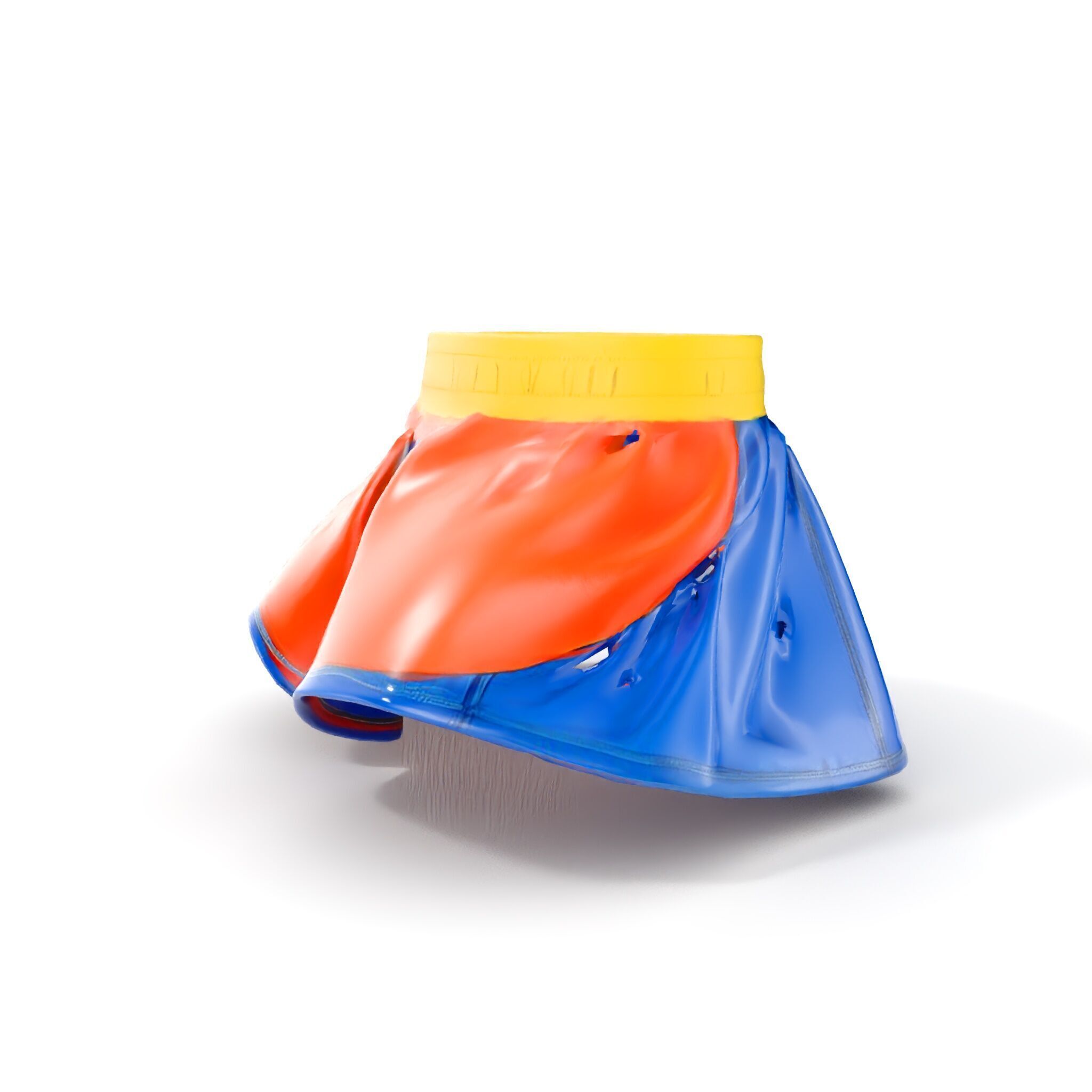 Colorful Skirt D Model Pack  Vibrant and Detailed Fashion Model Low-poly 3D model_20