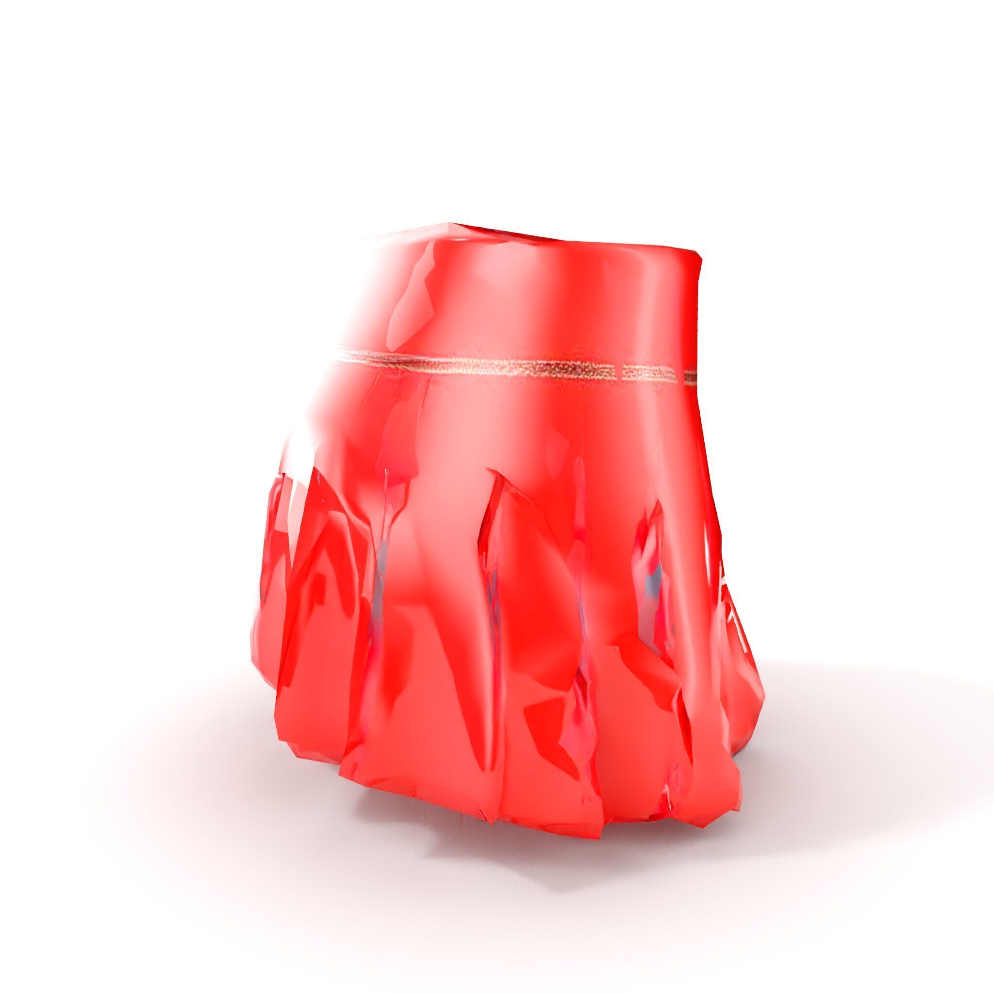 Pleated Skirt D Model Pack Low-poly 3D model_16