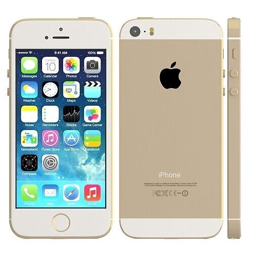 Apple iPhone 5s Gold 3D model
