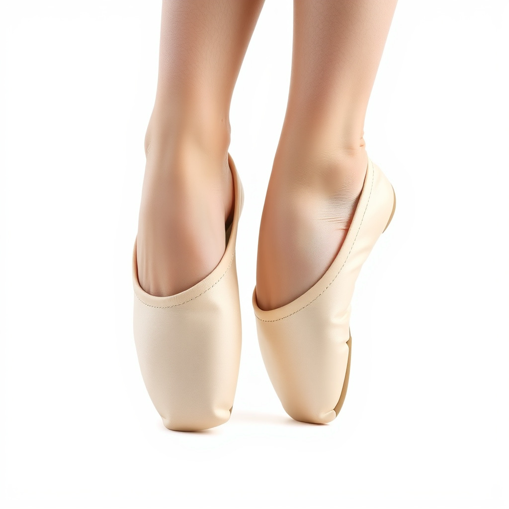 Ballet Pointe Shoes D model pack Low-poly 3D model_2
