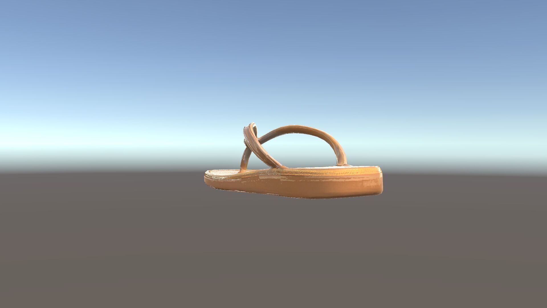 Stylish FlipFlop Sandal D Model Pack Low-poly 3D model_35