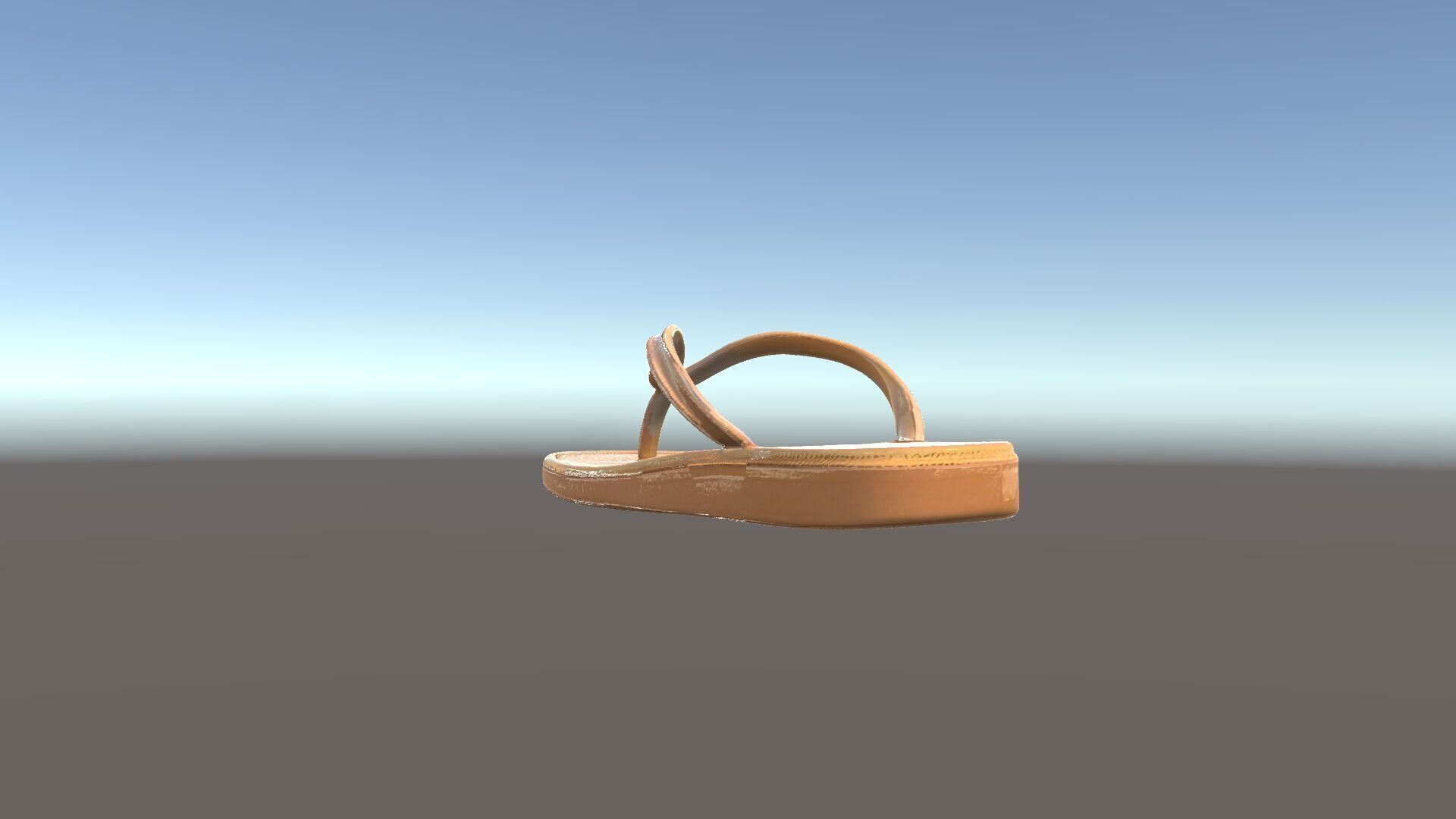 Stylish FlipFlop Sandal D Model Pack Low-poly 3D model_34