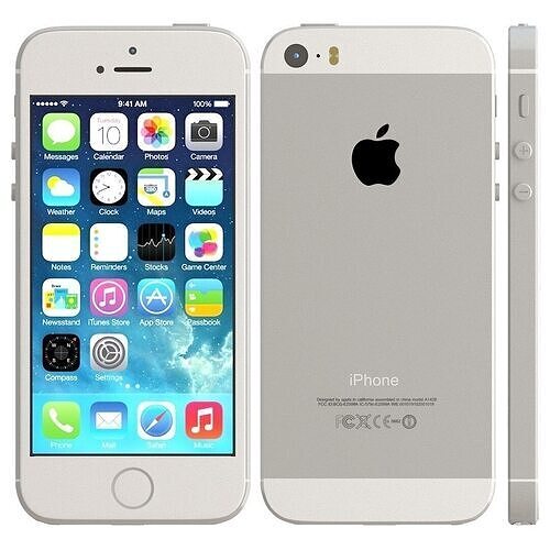 iphone 5s Silver 3D model