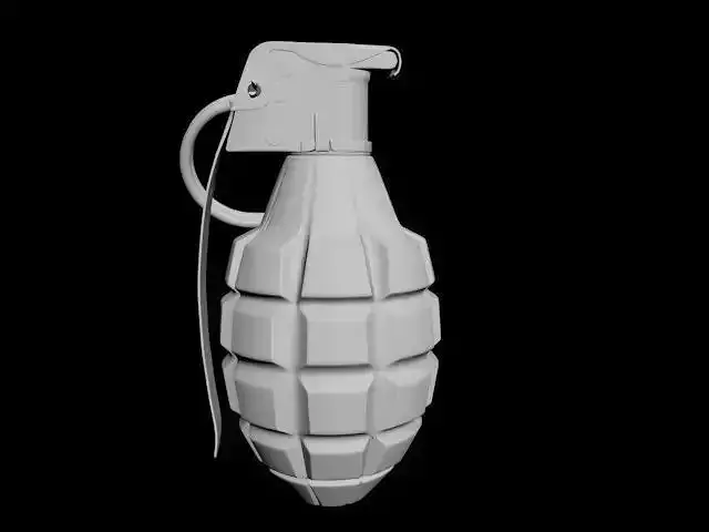 Pinapple bomb 3D model