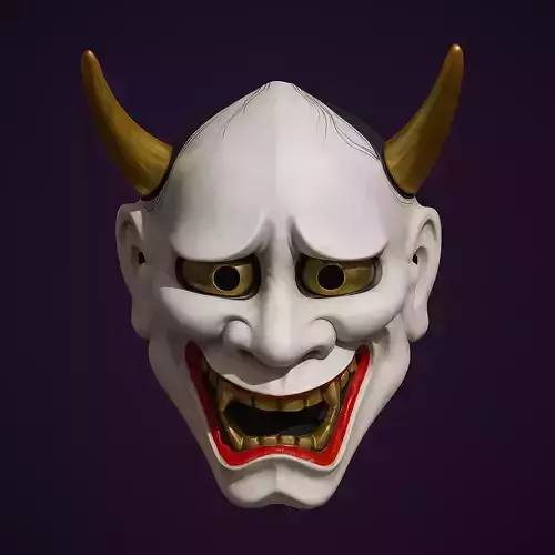 Japanese Hannya Painful Laugh Nipponese mask toy