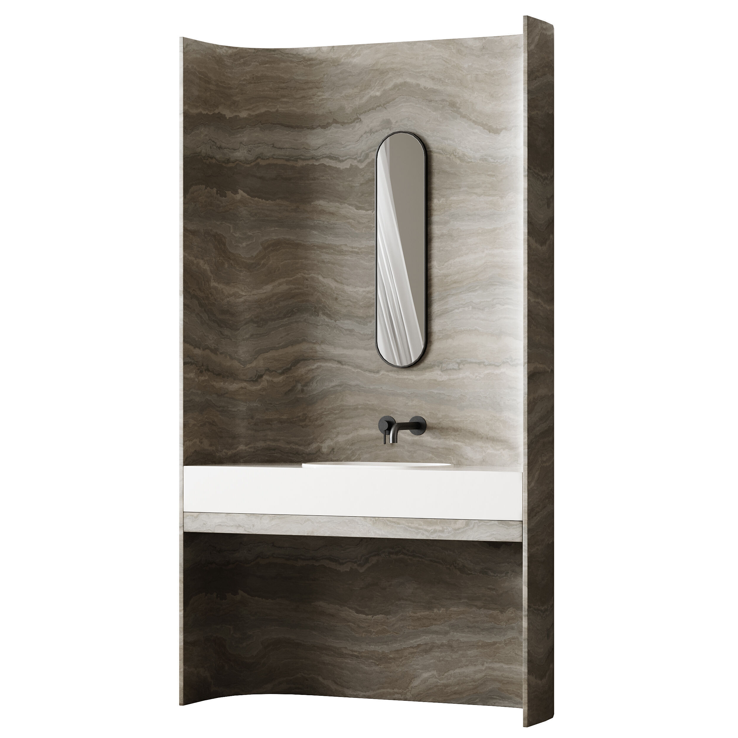 Bathroom furniture 6 3D model_6