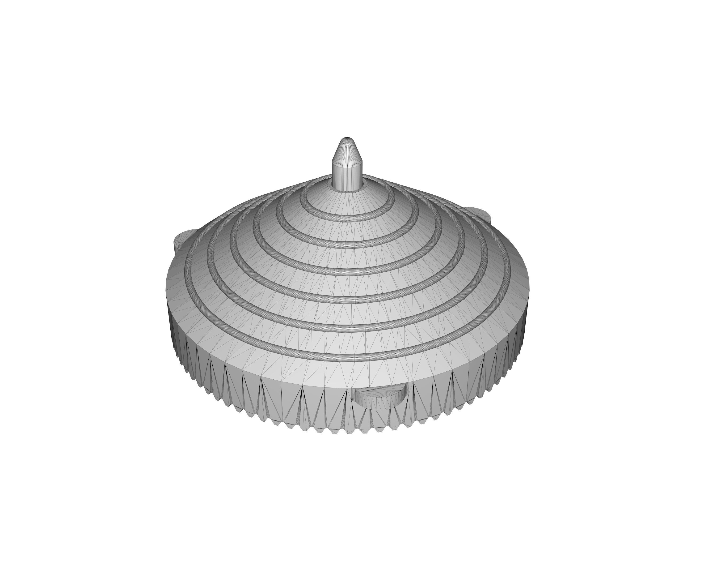Top spinner Squid Game 3D print model_4