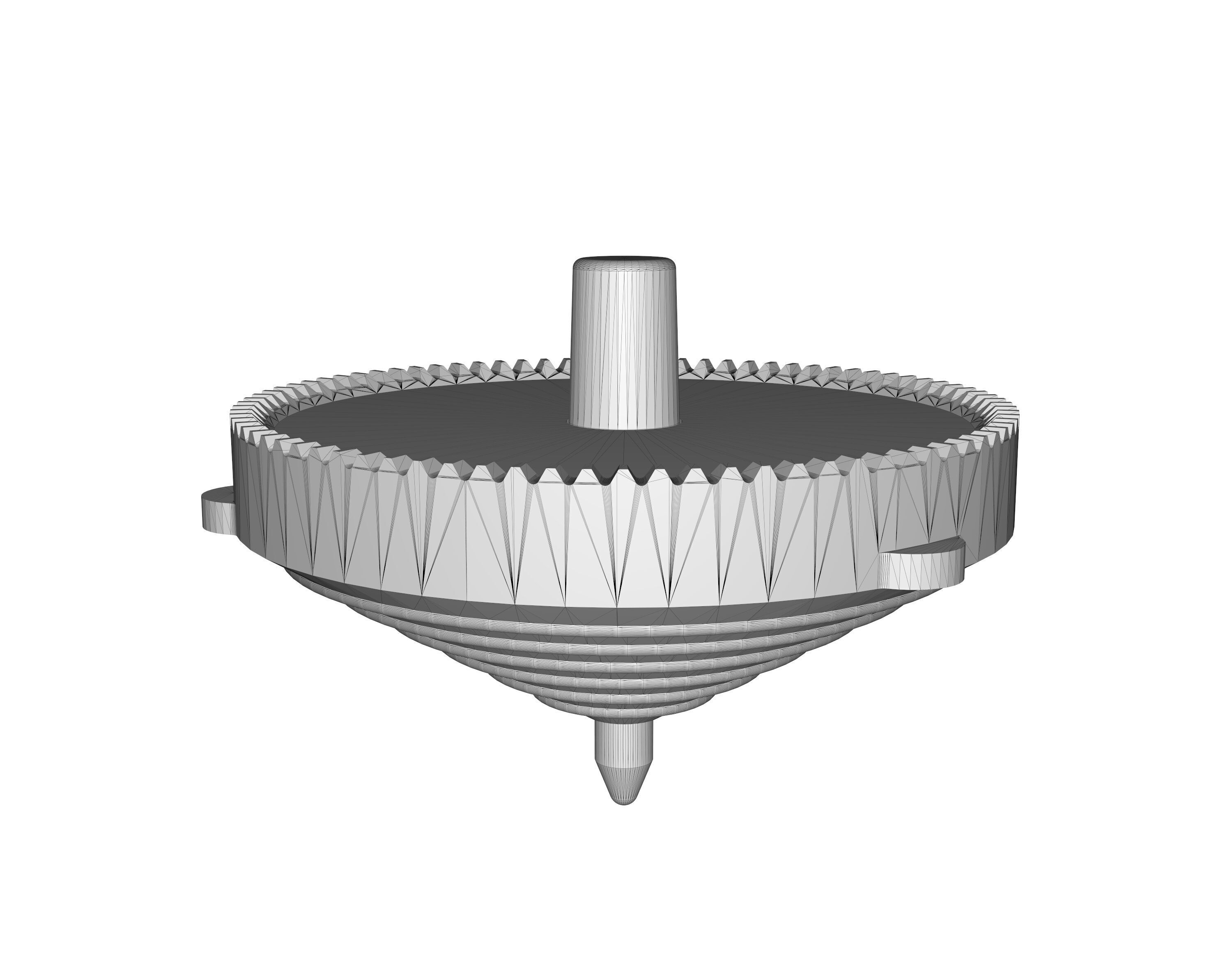 Top spinner Squid Game 3D print model_3