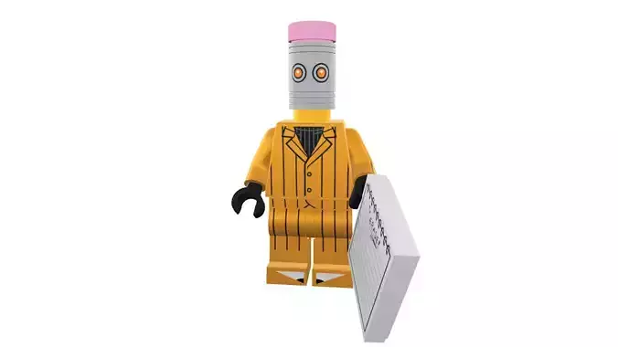 3D-print-Minifigure - 71017-12 Eraser