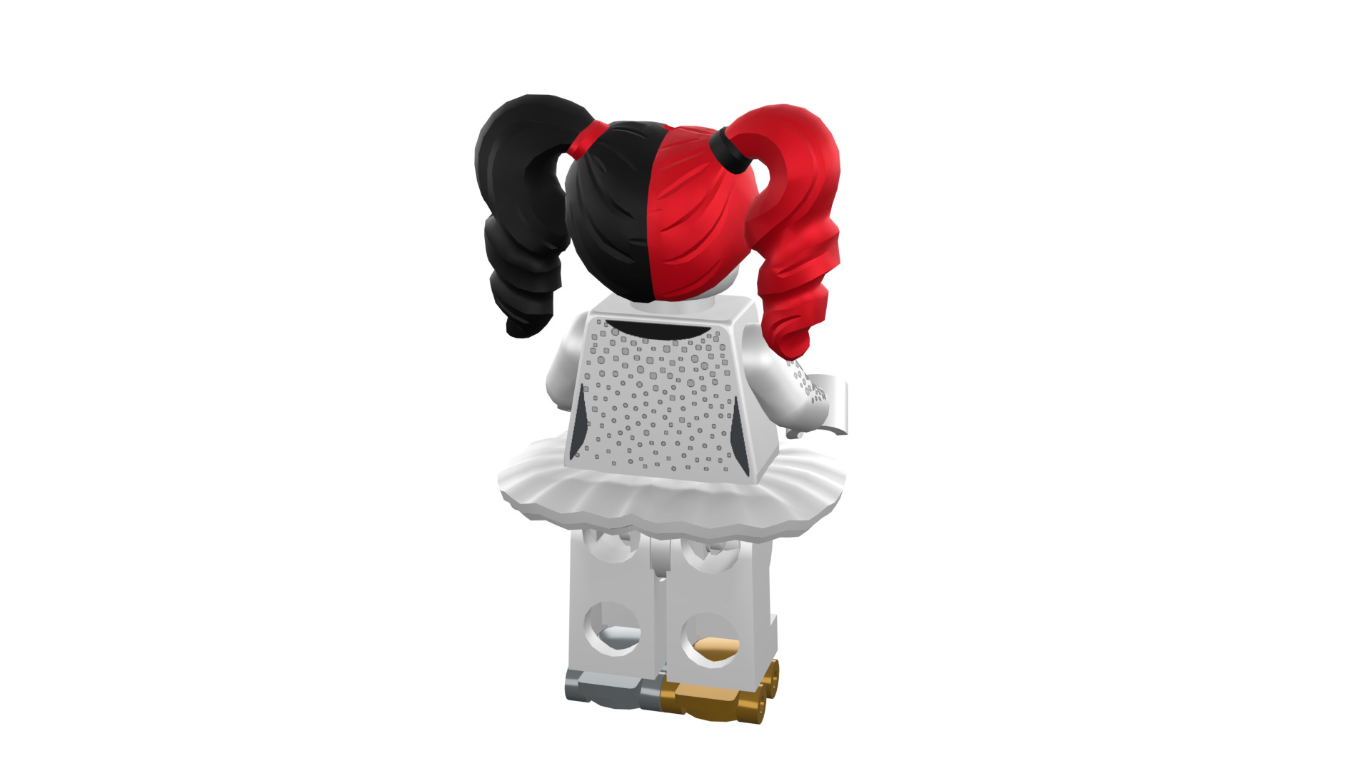 3D-print-Minifigure - 71020-1 Friends are Family Harley Quinn 3D print model_25